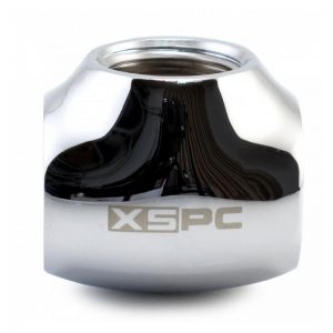 XSPC G1/4" 3 Dişi Girişli T Rakor - Krom