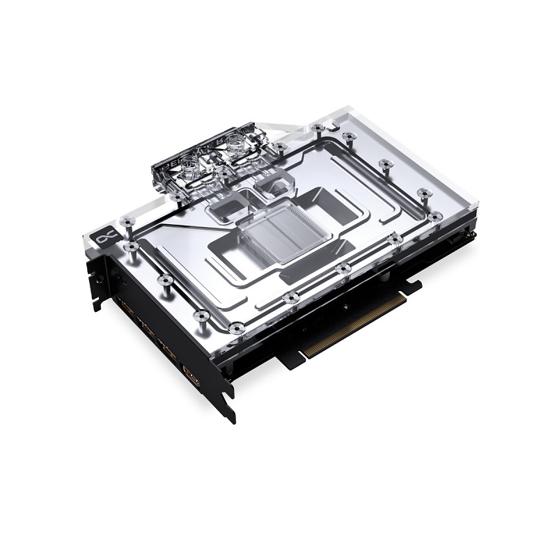 Alphacool Eisblock Aurora Acryl GPX-N RTX 4080 Reference ve Backplate