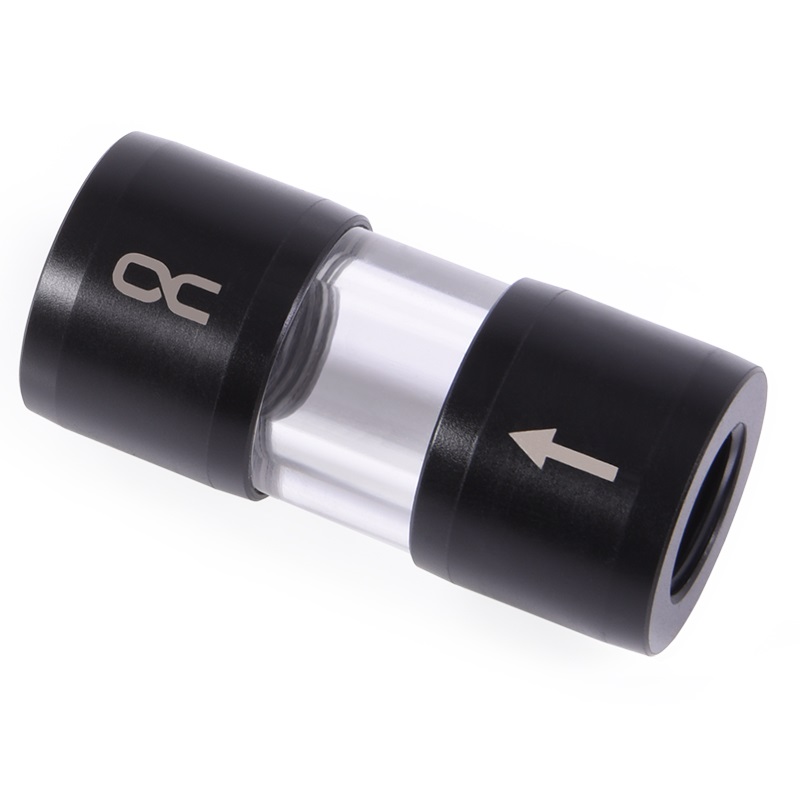 Alphacool Eiszapfen Inline filter G1/4 inner thread - Acryl/Acetal