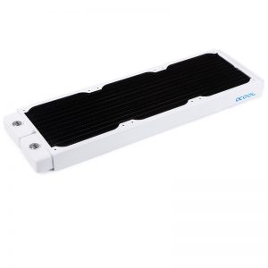 Alphacool NexXxoS ST30 Tam Bakır 360mm Radyatör V.2 - Beyaz Özel Üretim