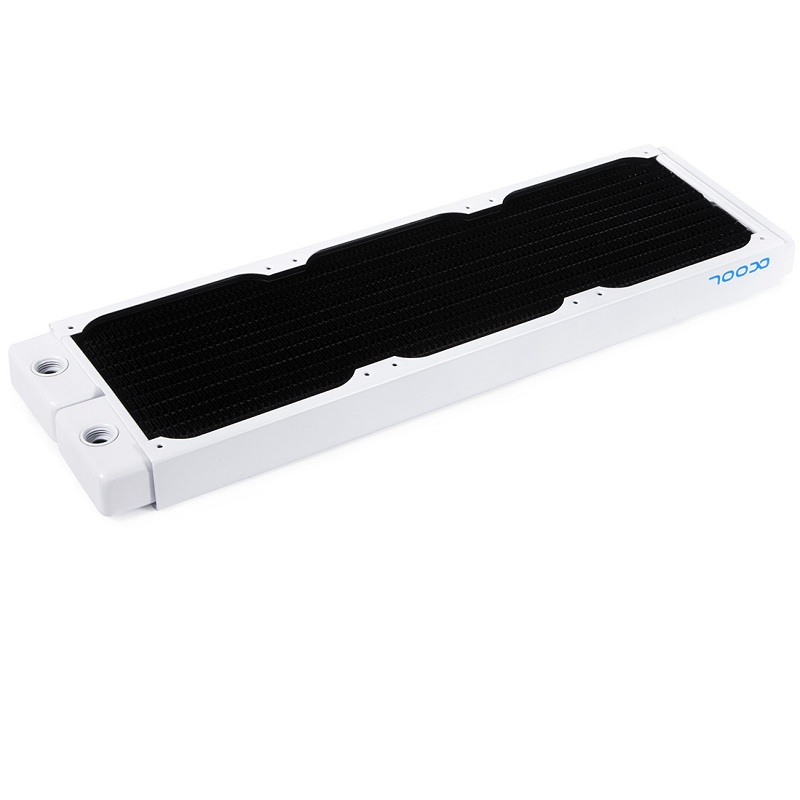 Alphacool NexXxoS ST30 Tam Bakır 360mm Radyatör V.2 - Beyaz Özel Üretim