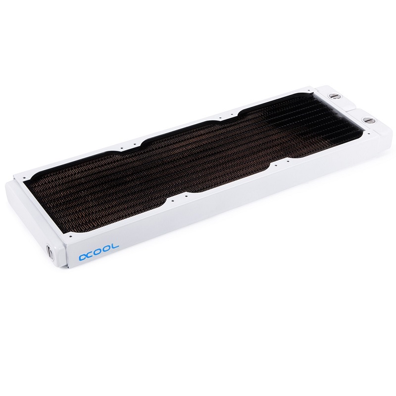 Alphacool NexXxoS ST30 Tam Bakır 360mm Radyatör V.2 - Beyaz Özel Üretim