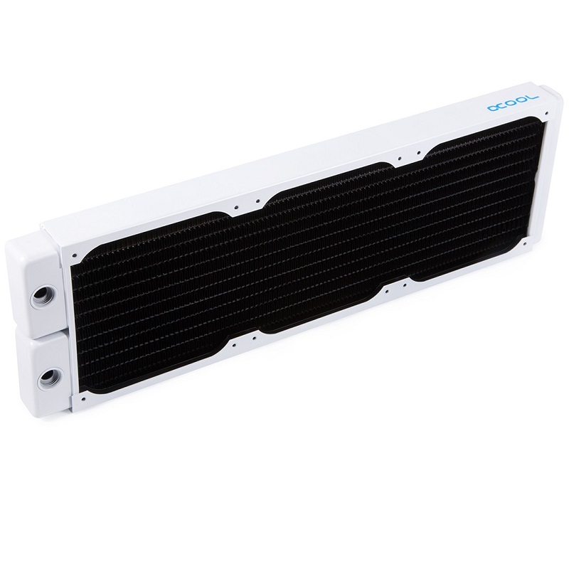 Alphacool NexXxoS ST30 Tam Bakır 360mm Radyatör V.2 - Beyaz Özel Üretim