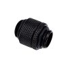 Alphacool Eiszapfen Double Nippel Rotaryli G1/4 Outer Thread to G1/4 Outer Thread - Deep Black