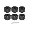Thermaltake Pacific C-PRO G1/4 PETG Tube 16mm OD Compression – Black (6'lı Paket)