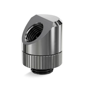 EK-Quantum Torque Rotary 45° - Black Nickel