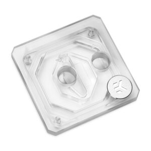EK-Quantum Velocity Top w/Badge - Plexi