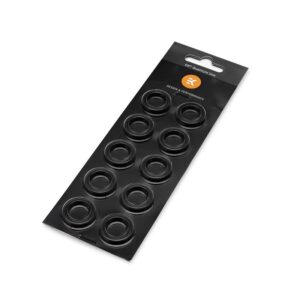 EK-Quantum Torque Color Ring 10-Pack HDC 14 - Black
