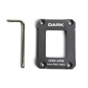 Dark 12th ve 13th Nesil Intel LGA1700 (17xx 18xx) CPU Kontak Çerçevesi (Gri)