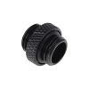 Alphacool Eiszapfen double nipple G1/4 AG to G1/4 AG - Deep Black