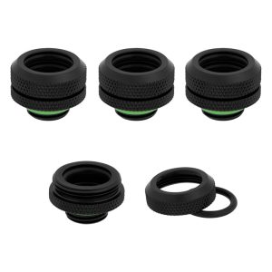Corsair Hydro X Serisi XF Hardline Rakoru 14mm (Dörtlü Paket) – Black